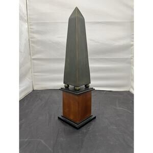 Decorative Crafts Inc 8354 Egyptian Revival 16" Obelisk Statue Stone Finish